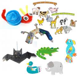 Animaux divers, Bricolages des autres animaux