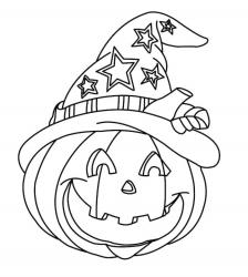 Coloriage citrouille : retrouvez tous nos coloriages de citrouilles à imprimer gratuitement. Page 01