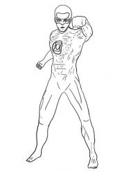 Coloriage de Green Lantern #2