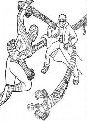Coloriage de Spiderman #1