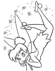 Coloriage fée clochette #1