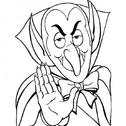 Coloriage vampire #08
