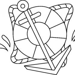 Ancre 01 - motif à imprimer
