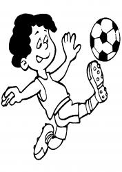 Football 02 - motif à imprimer