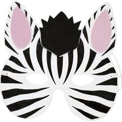 Un masque de zèbre à imprimer pour le Carnaval afin de pouvoir se déguiser en beau zèbre !