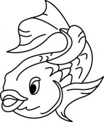 Poisson 09 - motif à imprimer