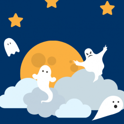 Imprimez gratuitement cette jolie carte d'Halloween afin de l'offrir à un ami ou à quelqu'un de la famille. Il suffit de l'imprimer sur du papier épais et d'y inscrire un petit mot à l'intérieur ou un beau dessin.