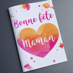 La fete des meres est l'occasion parfaite pour offrir une carte de fete des meres. Des cartes gratuites a imprimer à offrir a sa maman. Choisissez une carte, imprimez-la afin d'écrire un joli poeme et de l'offrir lors de la fete des meres.