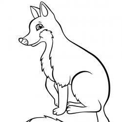 Retrouvez un coloriage de cerf ! Un dessin à imprimer gratuitement sur le thème des animaux de la forêt - Page 05