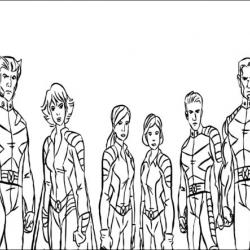 coloriages-xmen