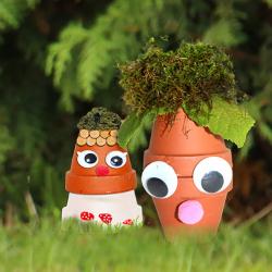 Des bricolages sur le thème de l'automne afin de fabriquer en DIY un bonhomme. Aidez vos enfants à fabriquer ces jolis petits bricolages, ils pourront ainsi décorer la maison lorsque l'automne viendra.