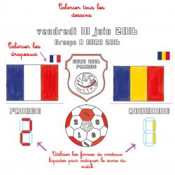 Feuilles de match : résultats des matchs de l’Euro 2016