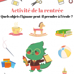 Fiches d'activités rentrée scolaire