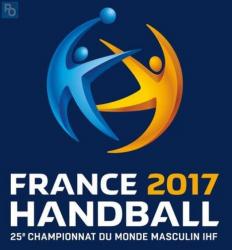 Logo du championnat du monde de Handball 2017 en France