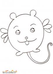 Coloriage animal volant