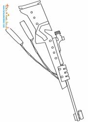 Coloriage carabine Biathlon