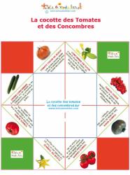 Cocotte en papier de la tomate