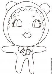 Coloriage de "Little Baby" bébé sage