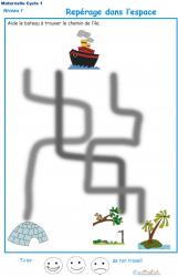 Jeu du Labyrinthe du bateau