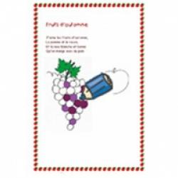 Poésie d'automne à imprimer