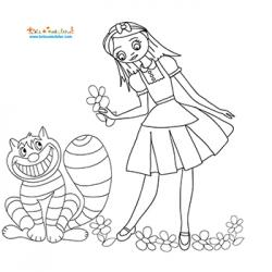 Alice et le chat ricanant
