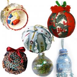 Boules de Noël à faire soi-même