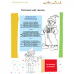 les paroles de la comptine "Carnaval est revenu "