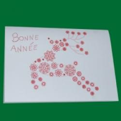carte de voeux et posters à motifs de flocons