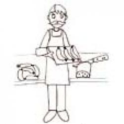 Coloriage charcutier