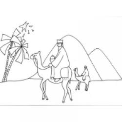 coloriages des rois mages