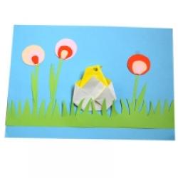 Collage tableau poussin