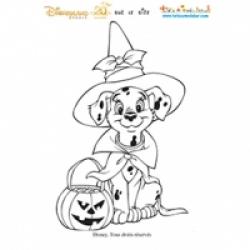 Coloriages Halloween Disneyland Paris