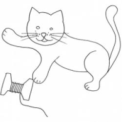 Coloriage de chat