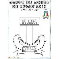 Blason de l'équipe d'Italie de rugby