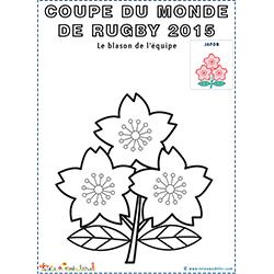 Blason de l'équipe du japon de rugby à XV