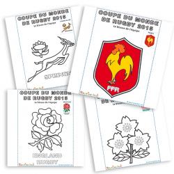 Blasons et symboles des équipes de Rugby