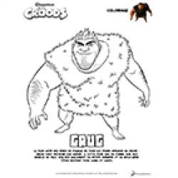 Coloriages Les Croods