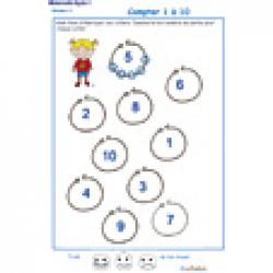 Apprendre A Compter Exercices Grande Section De Maternelle Tete A Modeler