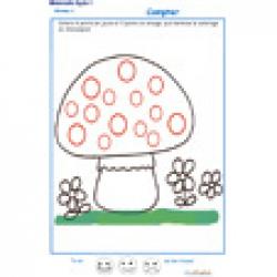 Compter avec le champignon