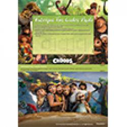 Fabrique ton cadre photo Les Croods