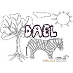 Dael, coloriages Dael