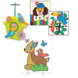 Sable, bricolages avec le sable