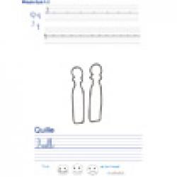 Activités avec la lettre Q