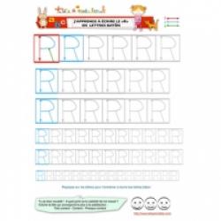 Soutien scolaire écriture maternelle et CP