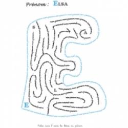 Jeu avec les prenoms avec un "E"