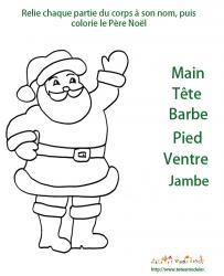 corps pére Noël