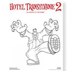 Coloriage de Frank Hôtel Transylvanie 2