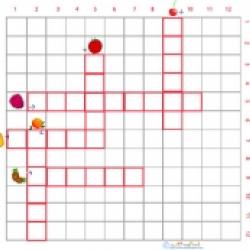 Jeux De Mots Croisés A Imprimer Tête à Modeler