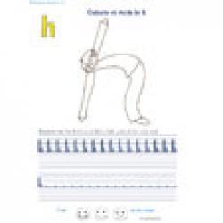 Activités avec la lettre H