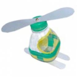 Jouet recyclant les emballages plastiques